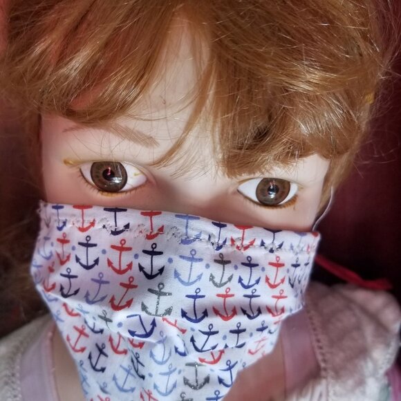 Kid Size Mask w/ Silver/Copper Filters-Anchors - Picture 4 of 6